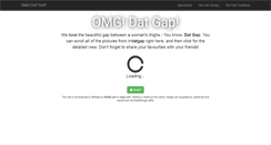 Desktop Screenshot of omgdatgap.com